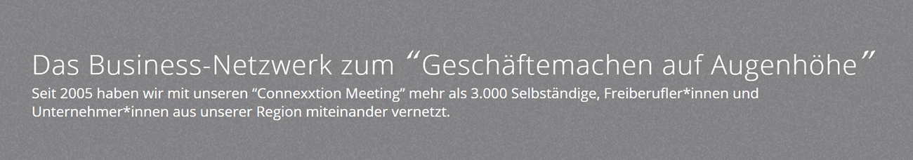 BNI Unternehmernetzwerk & Unternehmertreffen 