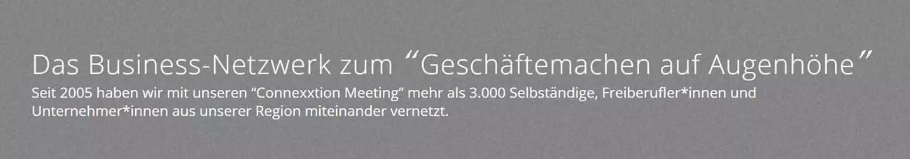 BNI Unternehmernetzwerk & Unternehmertreffen 